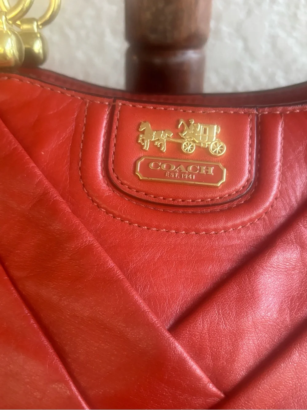 Coach soft terracota